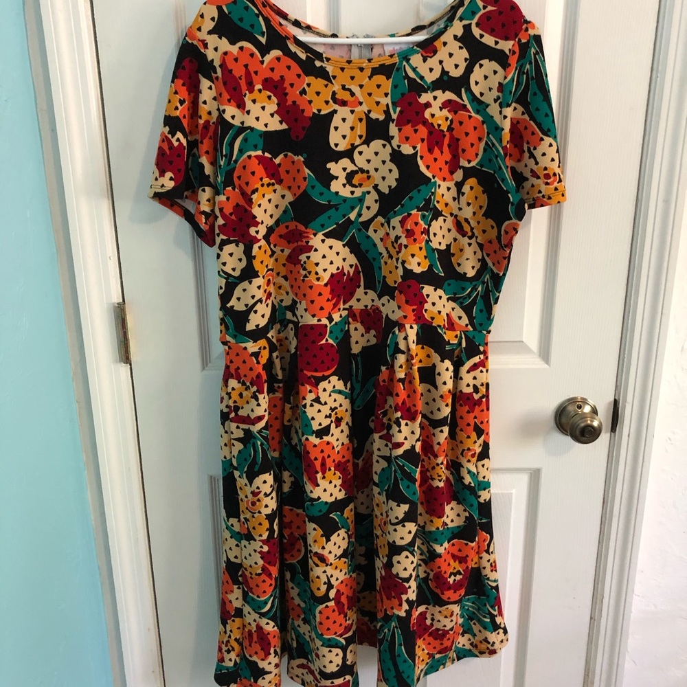 Cute 3XL LuLaRoe Amelia Dress